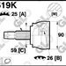 Kit cap planetara GLO 3519K original (Alfa Romeo, Fiat, Lancia)